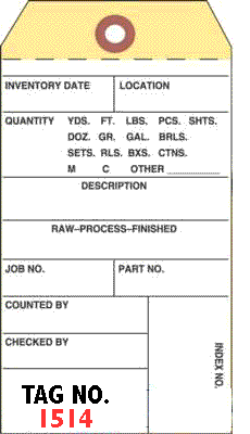 inventory tags