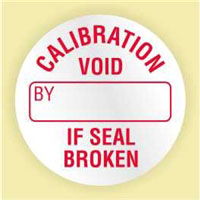 CALIBRATION VOID IF SEAL BROKEN