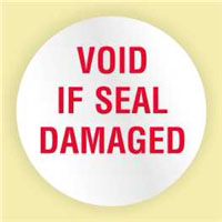 VOID IF SEAL DAMAGED