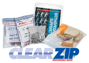 ClearZip ziplock bags 2 mil thick