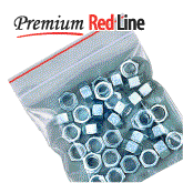 Minigrip® Red Line™ 2 x 3 Recyclable Bags with Write-on White