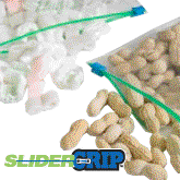 Minigrip� SliderGrip� clear ziplock bags