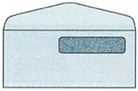 postage meter window envelope