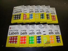 MR1212 color coding dots