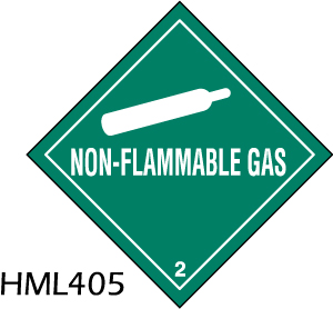 non-flammable gas