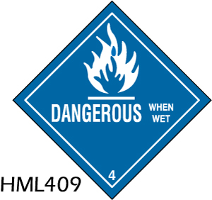 dangerous when wet