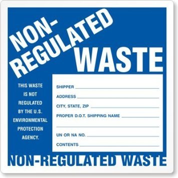 Nonregulated Waste