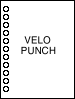 8 1/2 x 11 velo punch cutsheet form