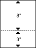 laser cutsheet form 8" and 3"