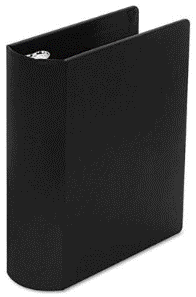 heavy duty casebound binder 6 x 9 1/2 wilson jones