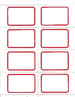 name badge labels by the sheet