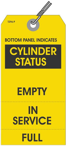 cylinder status tag