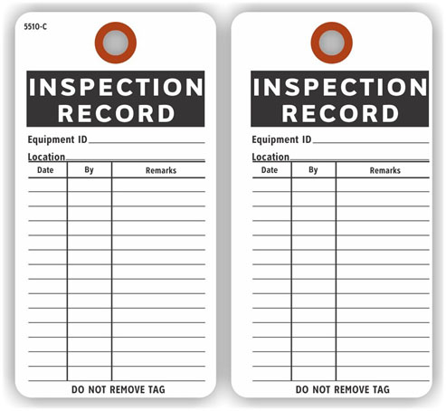 inspection record