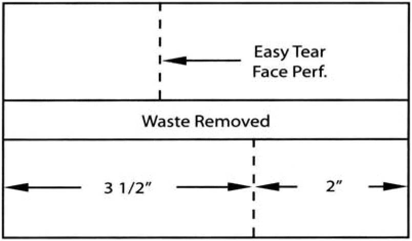 502-IMIS POSTAGE METER TAPE