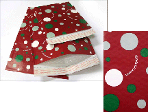 red holiday mailer