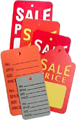 sale tags