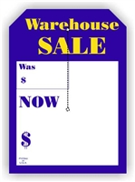 WAREHOUSE SALE TAGS