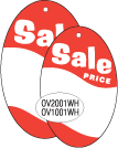 OVAL SALE TAGS