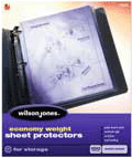 economy weight sheet protectors