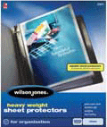 Heavyweight sheet protectors