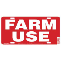 FARM USE PLASTIC TAG