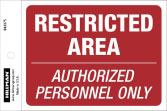 RESTRICTED AREA