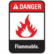 DANGER FLAMMABLE