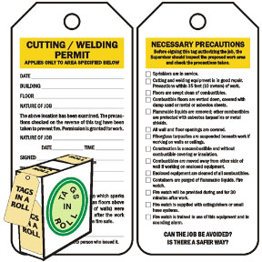 CUTTING/WELDING PERMIT