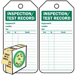 INSPECTION/TEST RECORD