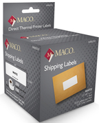 Maco��direct thermal shipping label M86202