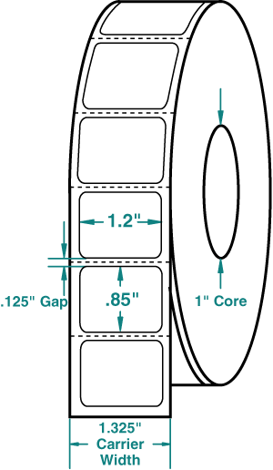 530526 DIRECT THERMAL LABEL