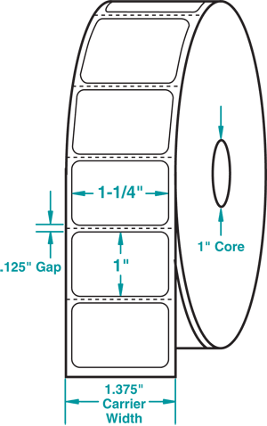 530537 DIRECT THERMAL LABEL