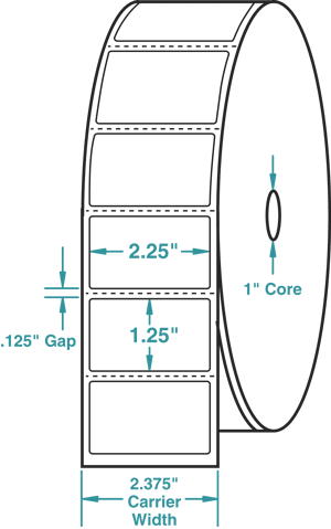 530594 DIRECT THERMAL LABEL