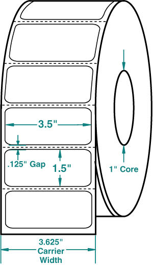 530651 DIRECT THERMAL LABEL