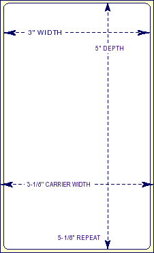 PDT-3-5P DIRECT THERMAL LABEL
