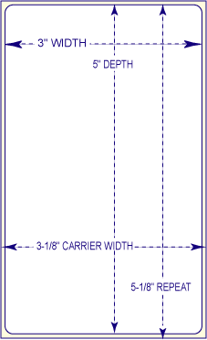 STT-3-5 THERMAL TRANSFER LABEL