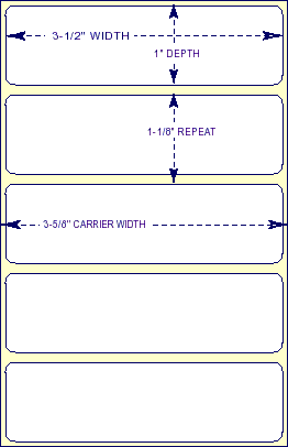 STT-35-1P THERMAL TRANSFER LABEL