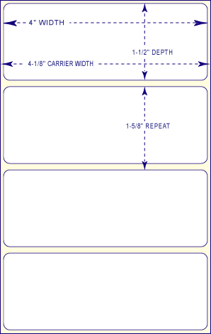 STT-4-15 THERMAL TRANSFER LABEL