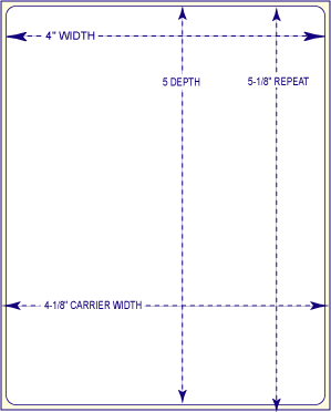 STT-4-5 THERMAL TRANSFER LABELS