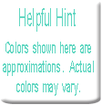 colors are approximations