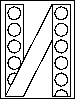 round fanfold wafer tabs