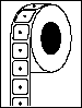 single track square wafer tabs