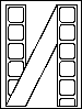 square fanfold wafer tabs