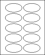 2x3 1/4 oval label